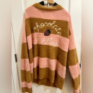 Vans Men's Vault x Joe Freshgoods Fuzzy Cardigan in Coral Almond